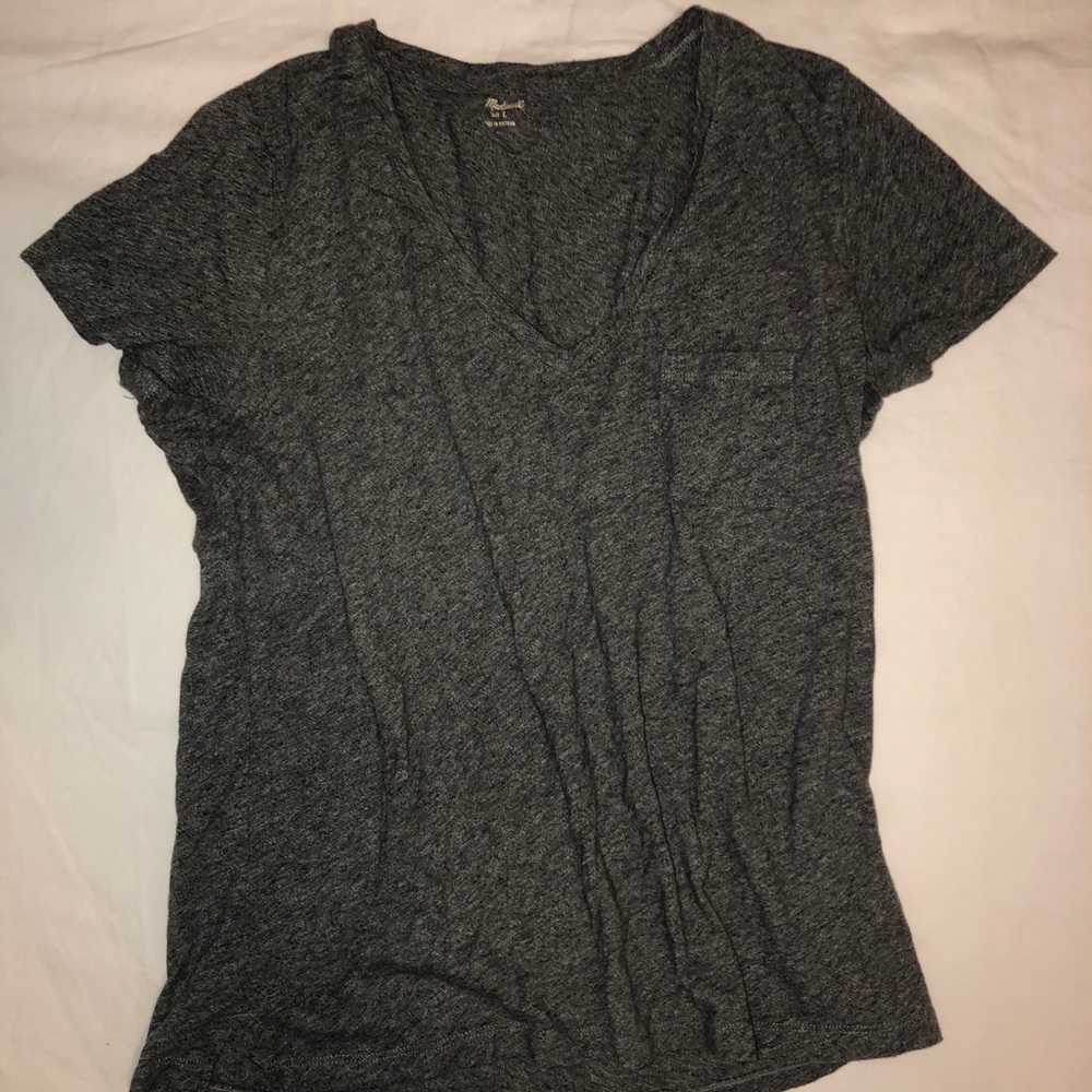 Colton vneck pocket tee